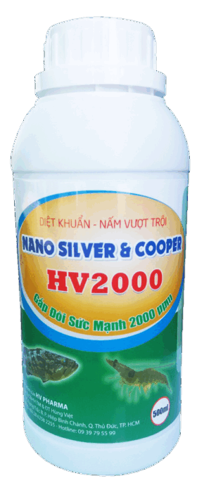Nano Silver & Cooper HV2000 (Nano Bạc Đồng 2000ppm)